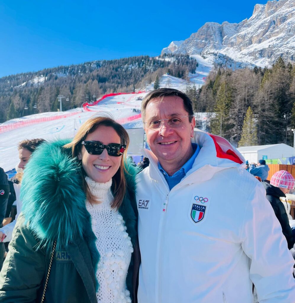 Il Sindaco Lorenzi con la Deputata Maria Elena Boschi 