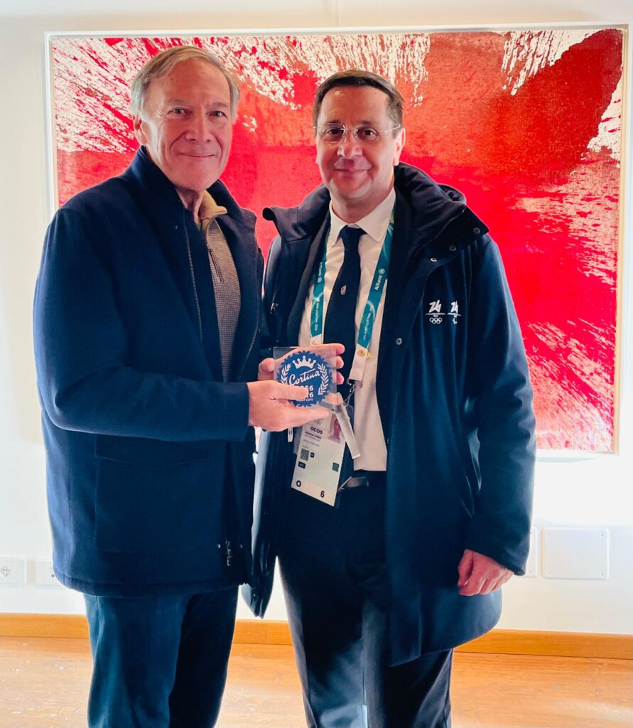 Il Sindaco Lorenzi  incontra l'ex Segretario di Stato americano Mike Pompeo a Casa Italia