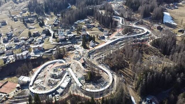 Cortina, varato il piano di gestione della nuova pista da bob