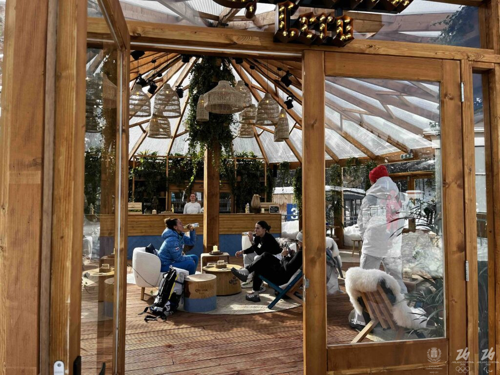 Bar interno Villaggio olimpico - ph A.G. Comune Cortina d'Ampezzo