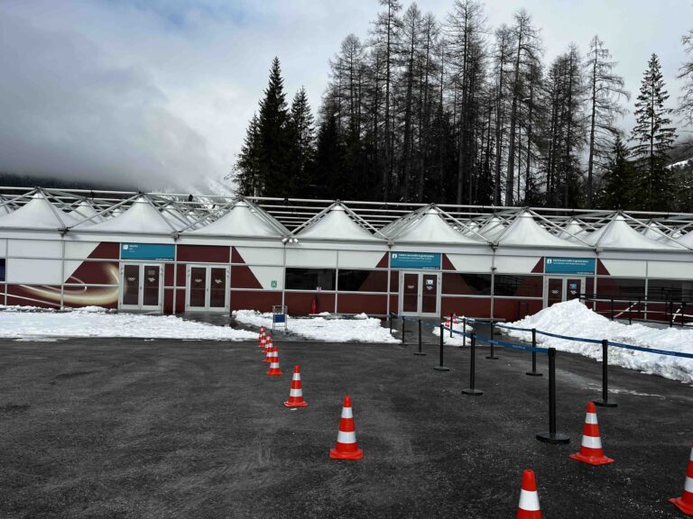 Il Villaggio Olimpico di Cortina