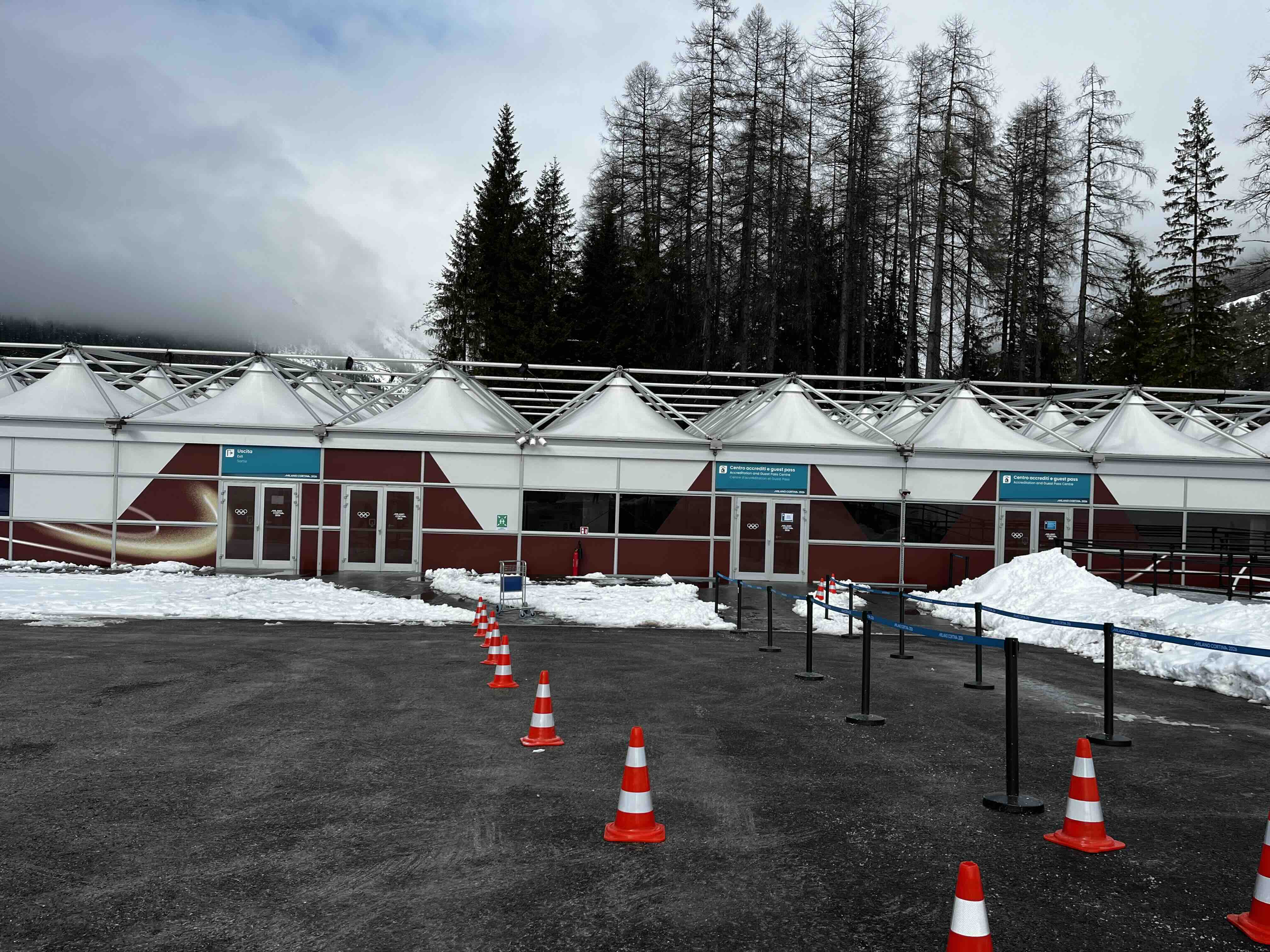 Il Villaggio Olimpico di Cortina