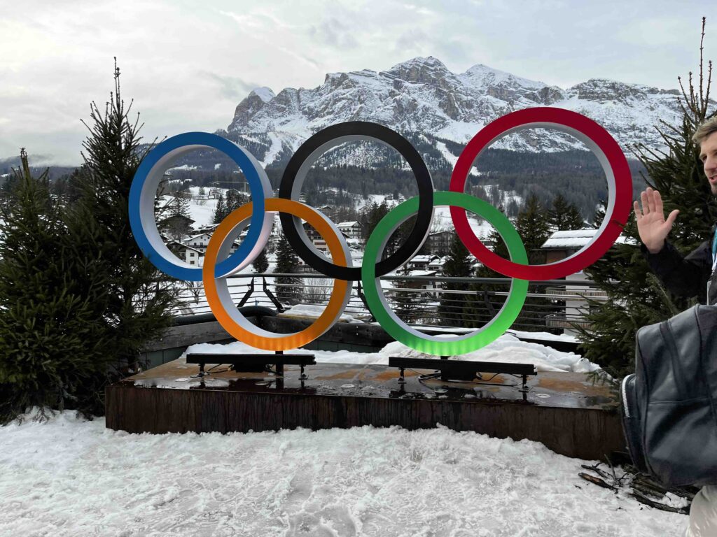 Atmosfere in centro a Cortina